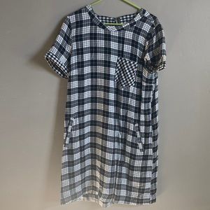 DOWNEAST PATTERNED DRESS
